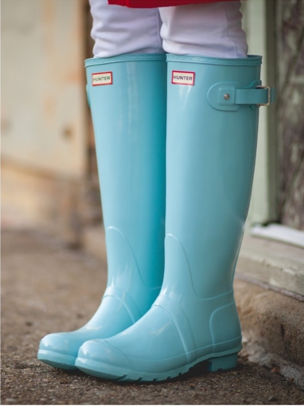 Hunter boots size 7.5 women